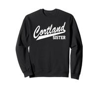 SUNY Cortland Sister Red Dragons Script Sibling Sweatshirt