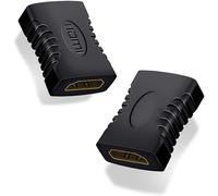SUNY-Lot De 2 Adaptateurs Hdmi Femelle Vers Hdmi Femelle Type A Full Hd 1080P Hdr Arc Haut Débit Avec Ethernet Contacts Plaqués Or
