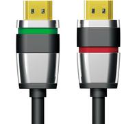 SUNY-Uls1000-030 Câble Ethernet Haute Vitesse Ethernet Certifié Avec Verrou De Sécurité (Compatible Hdmi 2.0,Résolution Ultrahd Jusqu'À 4096X2304 Pixels Compatible Fullhd 3D