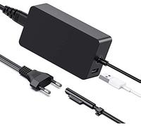 SUNYDEAL 44W Chargeur Surface Pro 6/5/4/3, l'Adaptateur d'alimentation 15V 2.58A pour Ordinateur Surface Pro 2017 Model 1796 1800, Surface Laptop,Surface Book,Surface Go avec USB