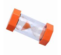 Sunydog 3/10/20/30/60 Minutes Horloge de Sable Minuteur de Sablier, Conception D'apparence Fine, Gadget de Rappel Créatif pour Décoration de Bureau à Domicile, Idée, Timing pour la (20 Points Orange)