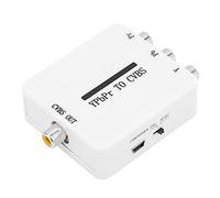 Sunydog Adaptateur Convertisseur YPbPr vers CVBS à Faible Consommation D'énergie pour Moniteurs et Téléviseurs, Conception Portable, Facile à Utiliser, Résolution 1080P