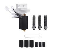 Sunydog Bloc Chauffant Polyvalent en Céramique de Carbone Buse en Acier trempé Kit d'extrémité Chaude pour une 3D de qualité Buse Acier trempé 0,2 Mm/0,4 Mm/,6 pour les Utilisateurs D'imprimantes