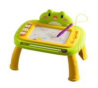 Sunydog Bloc-Notes Effaçable pour Croquis, Jouets d'apprentissage de Voyage, Couleur, Reconnaissance des Nombres, Jeux Voyage pour (Vert)