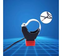 Sunydog Bouton de Commutation momentané, Guidon de 22 Mm, adapté pour Mini Moto, Quad, Dirt Bike, Installation Facile, Matériau de Haute qualité, Refroidi par Air ou par Eau,