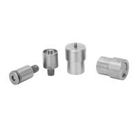 Sunydog Bouton instantané Die Moule en Acier Inoxydable Ensemble de 12 Mm 15 Mm 21,5 Mm Bouton instantané Die 21,5 Mm, Kits de Remplacement Robustes pour les Boutons 831, Excellent