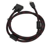 Sunydog Câble D'interface Multimédia DVI 24 + 1 vers HD, Cordon de Haute qualité pour Ordinateurs Portables et 1.4m/4,6 Pieds