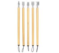 Sunydog Calligraphie Stylo, 5 Pièces Dip Manga Boîte Vintage Bambou 5