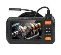 Sunydog Caméra Endoscopique HD 1080P avec Fonction Photo et Vidéo, Caméra Rotative à 180°, Carte Mémoire 32 Go, écran 4,3 Pouces, Adaptée à L'inspection des Canalisations, la Maintenance des