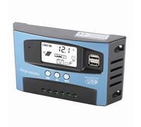 Sunydog Contrôleur MPPT LED, Puce à Grade Industriel, Suivi MPPT Bidirectionnel, écran LCD Grand, Gestion des Charges à Trois étapes, Paramètres Réglables pour la Protection de la (100A)