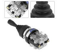 Sunydog HKA1-41Z02 Interrupteur de Joystick 2No 2 Positions, Retour momentané avec un Manchon en Caoutchouc Résistant à la Poussière D'huile, AC380V 5A pour le Champ D'automatisation et