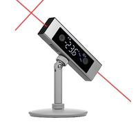 Sunydog Jauge D'angle Numérique Rechargeable, Inclinomètre à Lumière Rouge LD Haute luminosité avec Rétro-éclairage pour Outils de Mesure (#3)