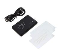 Sunydog Lecteur de Carte Rfid,125khz Sans Contact Lecteur de Carte Id USB Lecteur de Carte à Puce avec Capteur de Proximité Em Configurable pour Contrôle D'accès
