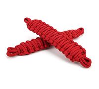 Sunydog Limiteur de Porte de Voiture Réglable, fabriqué en Tissu Oxford de qualité, Taille Compacte, Convient pour TJ 1997-2006, Accessoire Pratique avec Rouge/Noir, Conforme aux Normes (Rouge)