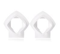 Sunydog Lot de 2 supports muraux pour système Linksys Velop Tri-Band Whole Home WiFi Mesh Blanc