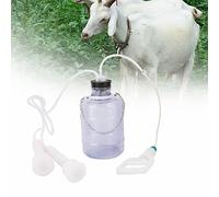 Sunydog Machine à Traire, Kit Manuel Portable 3L pour Chèvre avec Vide | Kit de Machine à traire, traite de chèvre manuelle portative de 3L avec fournitures de manipulation sous vide, pompe à lait