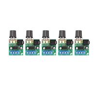 Sunydog Mini Carte Amplificateur de Puissance LM386, 5 Pièces, Faible Consommation D'énergie pour une qualité Sonore Améliorée pour les Haut-parleurs et les Appareils
