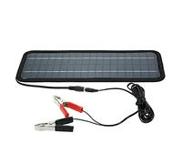 Sunydog Mini Chargeur de Batterie de Panneau Solaire 12V avec Ventouses en PVC pour le Chargement Batterie Bateau Voiture