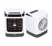 Sunydog Mini Ventilateur de Pulvérisation D'humidification Portatif de Refroidisseur D'air Blanc pour L'usage Bureau à la Maison Léger 7.5x5.9x5.9in