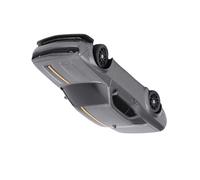 Sunydog Mini Voiture RC Jouet de Course à la Dérive pour Enfants et Adultes, Voiture électrique 4 Roues Motrices à Grande Vitesse avec Lumières LED, Coque en PVC Robuste, 15 Km/h, (Gris argenté)