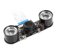 Sunydog Module de Caméra pour 3/2/B, Objectif Fisheye Grand Angle de 500 Millions Pixels avec Lumière Remplissage pour la Photographie en accéléré, 1 Pièce