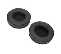 Sunydog Oreillettes Souples de Remplacement pour Coussin D'écouteur, 100mm, pour Une Expérience D'écoute Confortable, Noir, Paquet de 2