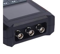 Sunydog Oscilloscope 3 en 1 à échantillonnage à Grande Vitesse, Générateur de Signal Multimètre 2CH 6000 Points TRMS DMM 80MHz pour Utilisation en Laboratoire ABS Noir/rouge (ET829)