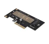 Sunydog PCIE 3.0 X 4 NVMe Adaptateur Carte pour M.2 SSD | Amélioration du signal à grande vitesse, Optimisation des performances de la carte mère, Compatible avec le disque dur NVMe