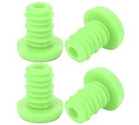 Sunydog Pripides de Guidon à Vélo Prises à Vis de Barres Polyester Caoutchle Bicycle Cycling Accessoire - Prime qualité Supérieure, Durable (Vert)
