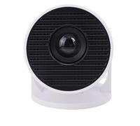 Sunydog Projecteur Vidéo de Cinéma Maison, Multi-Ports, Faible Bruit, Rotation à 240 °, Petit Projecteur Vidéo WiFi avec Son Surround intégré, Module WiFi Efficace pour Les Vidéos HD,