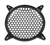 Sunydog Protection de Haut-Parleur Noire de 6 Pouces, Protection de Haut-Parleur de Graves en Maille Plastique avec Résistance à la Pollution de L'air, pour la (6 Pouces (ID 153 mm, épaisseur 5 mm))