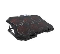 Sunydog Refroidisseur pour Ordinateur Portable de Jeu, 6 Hauteurs Réglables et Ventilateurs Silencieux pour Une Utilisation Confortable, Compatible avec Les Ordinateurs Portables de Moins 19 Pouces