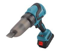 Sunydog Souffleur de Feuilles électrique sans Fil, Aspirateur Portable 2 en 1 avec Contrôle de Vitesse Variable pour Le Lavage la Maison et la Voiture, Dépoussiérage Neige, 2 Piles (Prise UE)