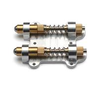 Sunydog Stabilisateur de Pont Trémolo de Guitare avec Bouchon Vibrato en Laiton pour une stabilité Améliorée et une Installation Facile (Double)