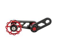 Sunydog Tendeur de Tendeur à Chaîne Unique en Aluminium Pliage du Stable approprié Pliage Unique (Rouge)