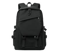 SUNYQBD Cartable Garcon Primaire Carte D'école pour Les Garçons De Lycée, Élèves du Secondaire Et Filles, Sac À Dos Informatique, Voyage Loisirs-Noir