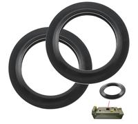 Sunyunze 2 Pièces Joint WC pour Thetford Camping Car Joint Lèvre WC Toilettes à Cassette en Silicone Compatible avec Thetford C200 C250 C400 C500 C2 C3 C4 Facile à Installer Anti Fuite et Résistant