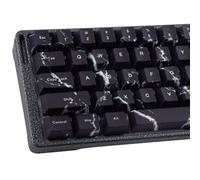 Sunzit Keycaps, 136 touches PBT noir Cherry Profile Dye-Sub touches personnalisées pour commutateurs MX ISO/ANSI disposition britannique clavier de jeu mécanique