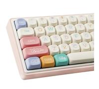 Sunzit MOA Lot de 126 touches PBT mignonnes en PBT pour commutateurs Cherry MX ISO/ANSI UK 104/87/74/61 60 Clavier de jeu mécanique