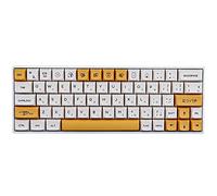 Sunzit Touches PBT 140 touches XDA Profile Dye Sublimation Honey Milk pour clavier mécanique Cherry MX