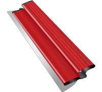 suokoun Lame d'écrémage pour cloison sèche, 60 cm, outils de cloison sèche avec lame en acier inoxydable de 0,35 mm, couteau semi-flexible pour cloison sèche en ciment et en béton