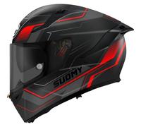 Suomy Speedstar 2 Visual, casque intégral XS Noir/Gris Foncé/Rouge Noir/Gris Foncé/Rouge