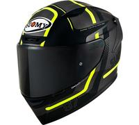 SUOMY Casque moto Track-1 Ninety Seven Gunmetal / Yellow M