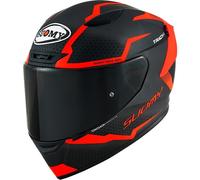 Suomy Track-1 Reaction, casque intégral S Mat Noir/Rouge Mat Noir/Rouge