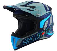 SUOMY Casque moto X-Wing Reel Matt Blue Fluor XL