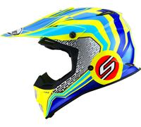 Suomy MX Speed Pro Forward, casque croisé Mips S Bleu/Bleu Clair/Jaune Néon/Rouge Bleu/Bleu Clair/Jaune Néon/Rouge