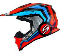 Suomy MX Speed Pro Forward Casque de motocross, bleu-orange, taille S