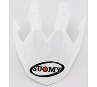 Suomy MX Tourer Plain White Casque Peak, blanc pour homme