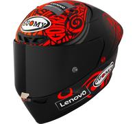 Suomy S1-XR GP Bagnaia Replica 2024 Casque, noir-rouge, taille 2XL pour homme