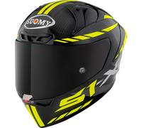 Suomy S1-XR GP Carbon Hypersonic E06 Casque, noir/jaune, Taille M (57/58)